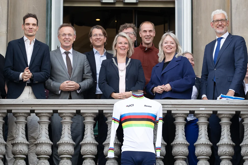 Bestuurders tijdens de persbijeenkomst